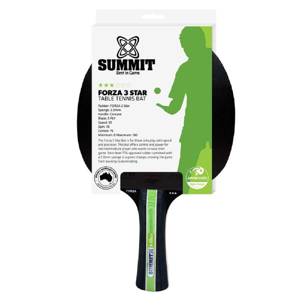 TABLE TENNIS BAT – SUMMIT – FORZA 3 STAR