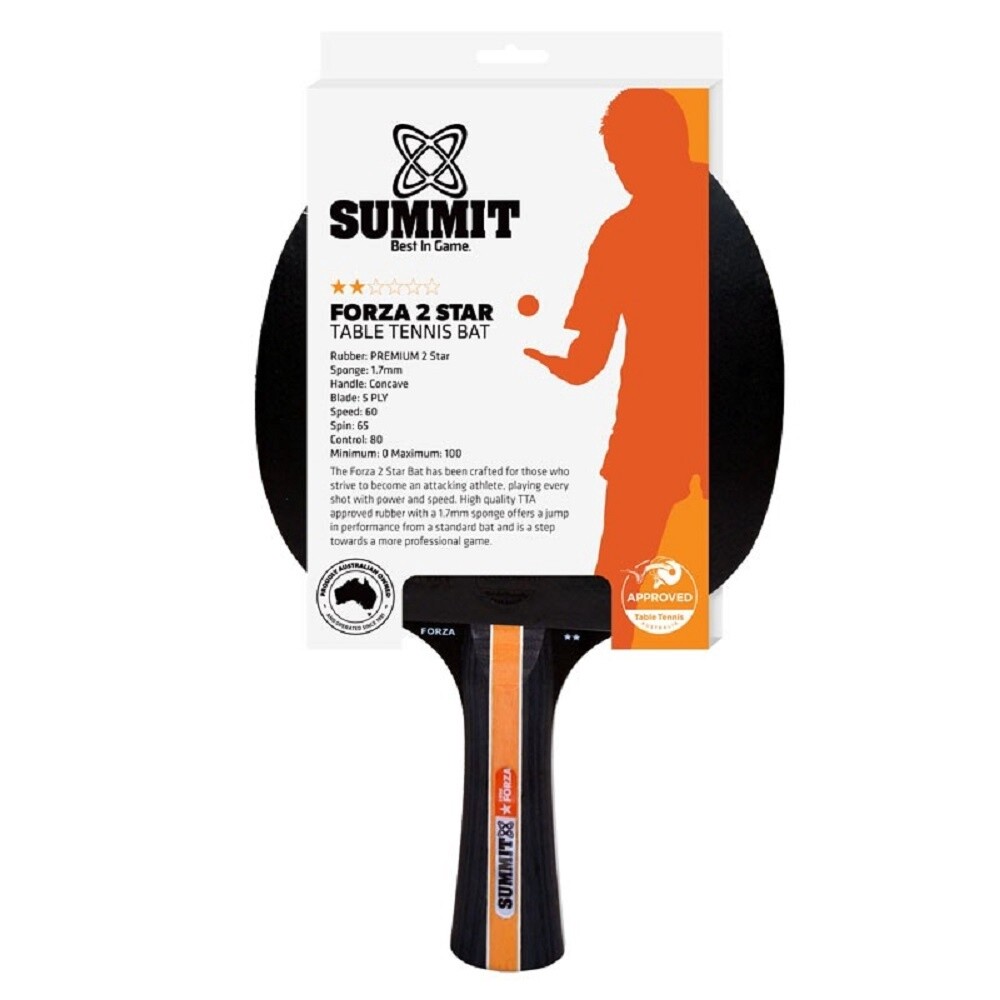 TABLE TENNIS BAT – SUMMIT – FORZA 2 STAR