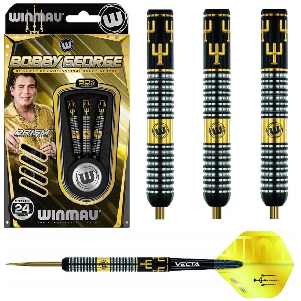 WINMAU TUNGSTEN DART 90% – BOBBY GEORGE 24GM