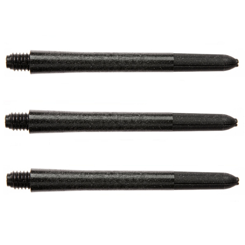 WINMAU -  CARBON FIBRE REINFORCED POLYMER SHAFTS - 2BA THREAD - EX SHORT, SHORT &amp;AMP; MED/STD