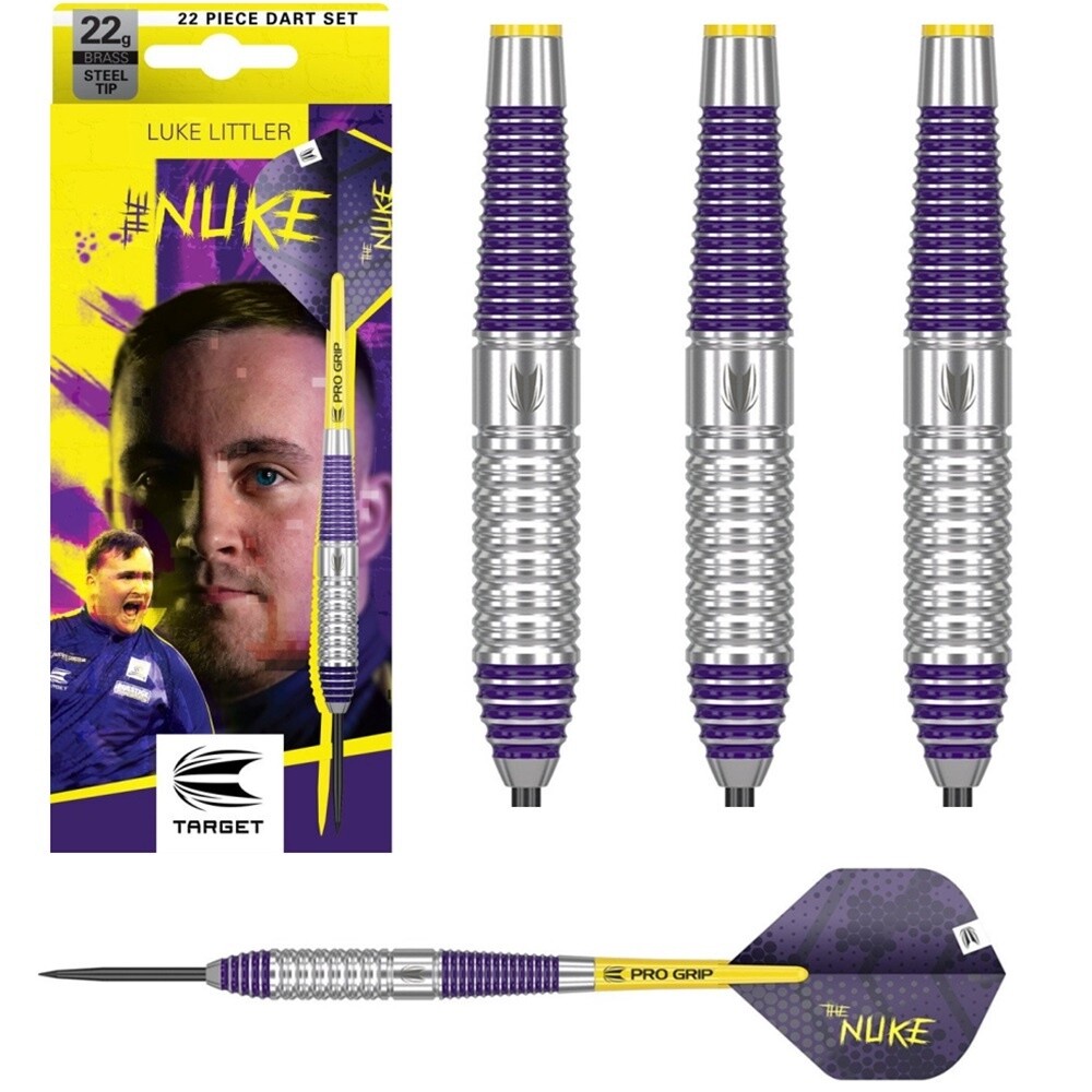 TARGET -  LUKE LITTLER BRASS DARTS - 22GM