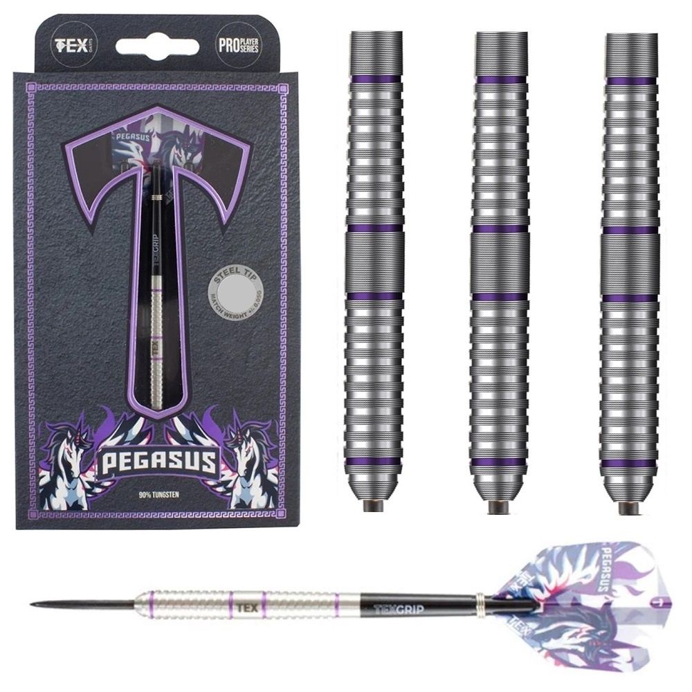 TEX PEGASUS 90% TUNGSTEN DARTS - 22, 24GM