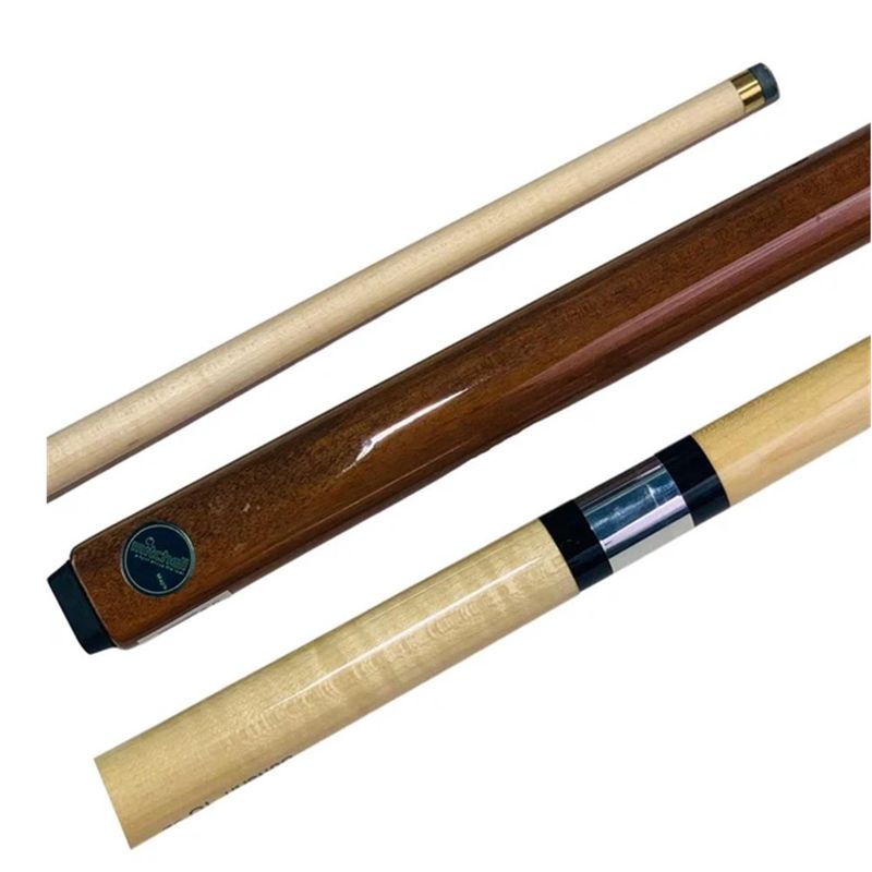 2 PIECE  HARDWOOD CUE – MITCHELL CLUB – 57″ 11MM TIP