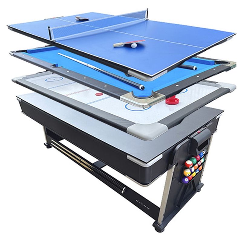 4 IN 1 POOL TABLE &amp; COMBINATION GAMES TABLE