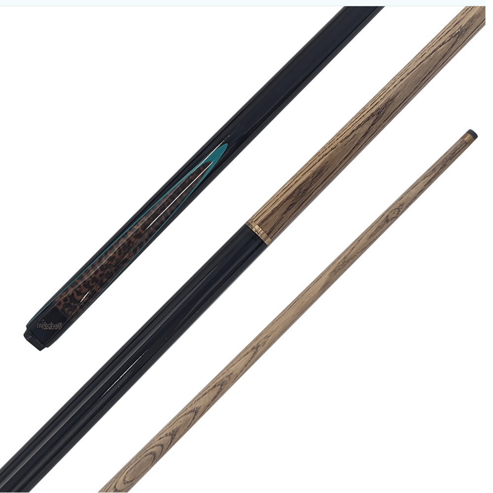 2 PIECE ASH CUE -  MITCHELL COBRA DELUXE - 57" 9.5MM TIP