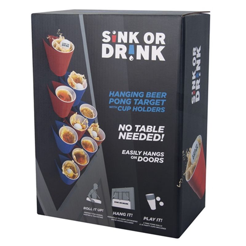 SINK OR DRINK (VERTICAL BEER PONG)