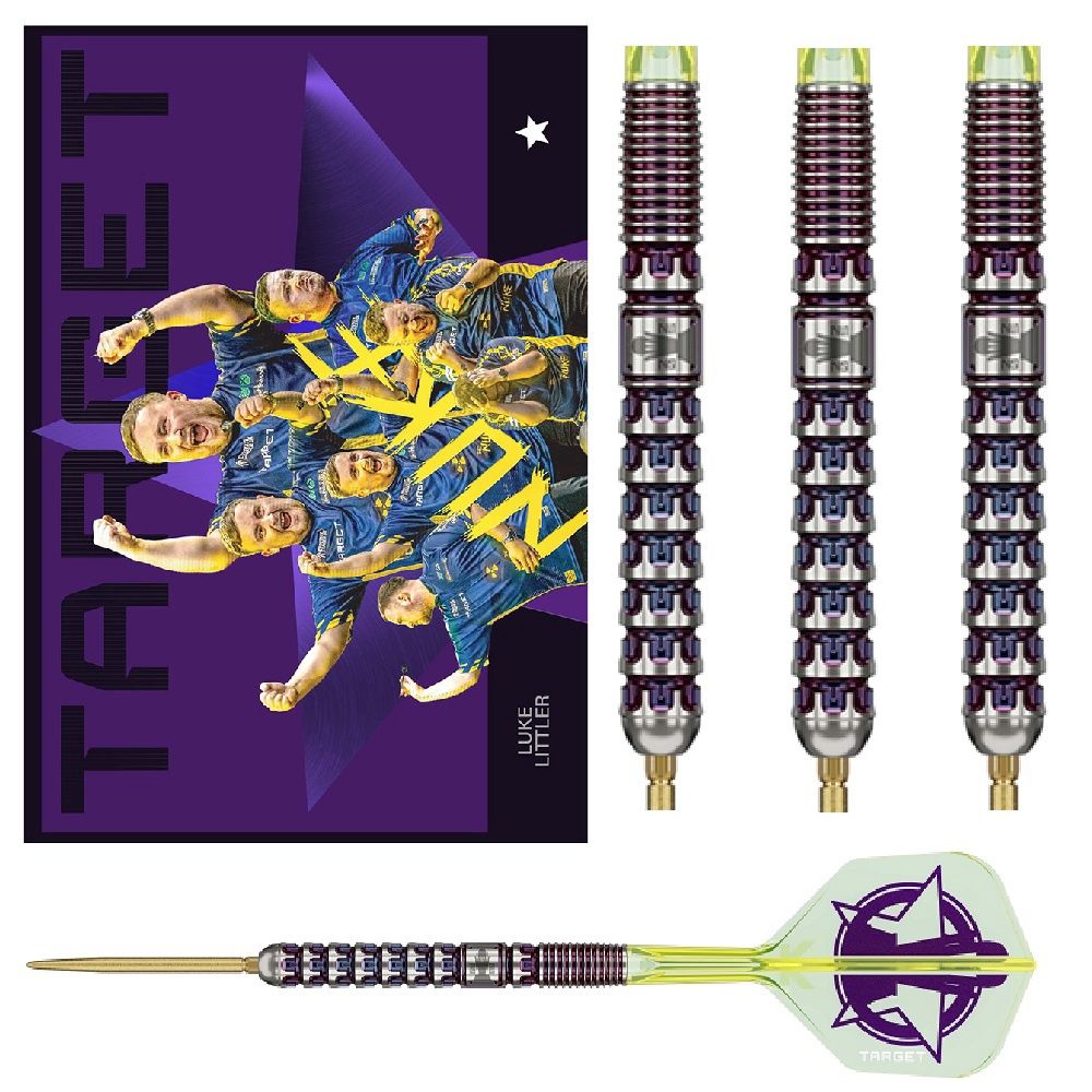 TARGET LUKE LITTLER WORLD CHAMPION 90% TUNGSTEN DARTS - 23GM