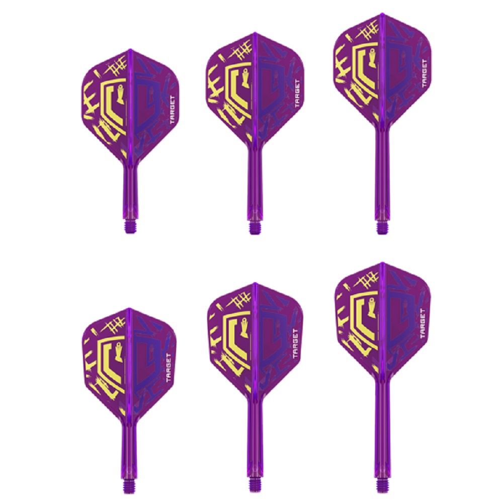 TARGET K-FLEX LUKE LITTLER WORLD CHAMPIONSHIP MOULDED FLIGHT AND SHAFT - NO.2 &amp; NO.6