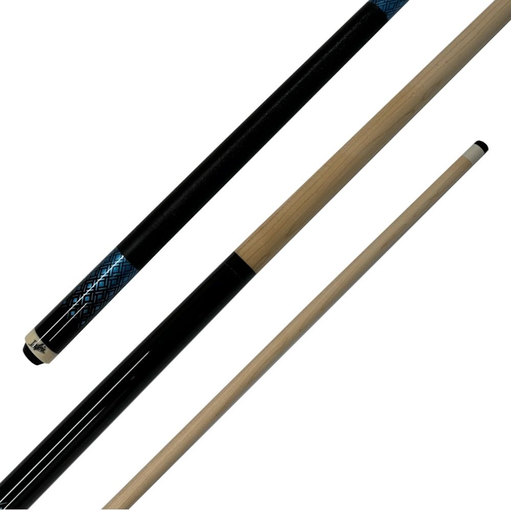 2 PIECE MAPLE CUE - DUFFERIN 351 - 9 BALL - 58" 13MM TIP