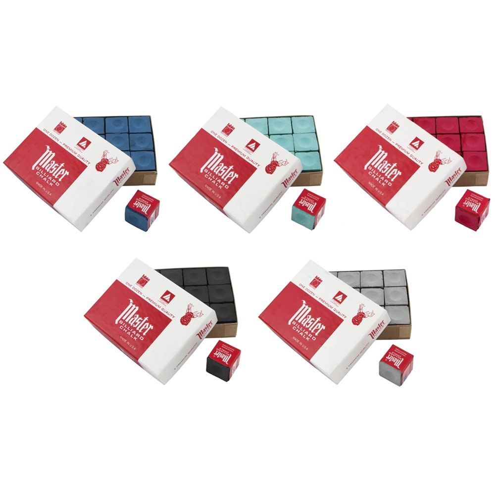 CUE CHALK - MASTER - 1 TO 12 PIECES