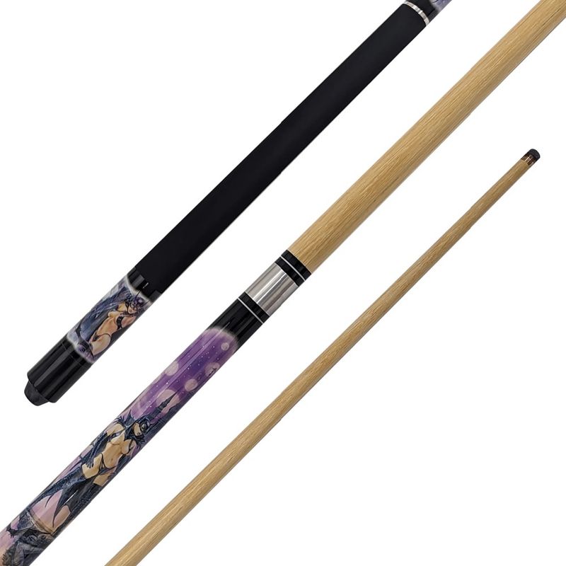 2 PIECE MAPLE CUE - MITCHELL BAT VIXEN - 57" 9MM TIP