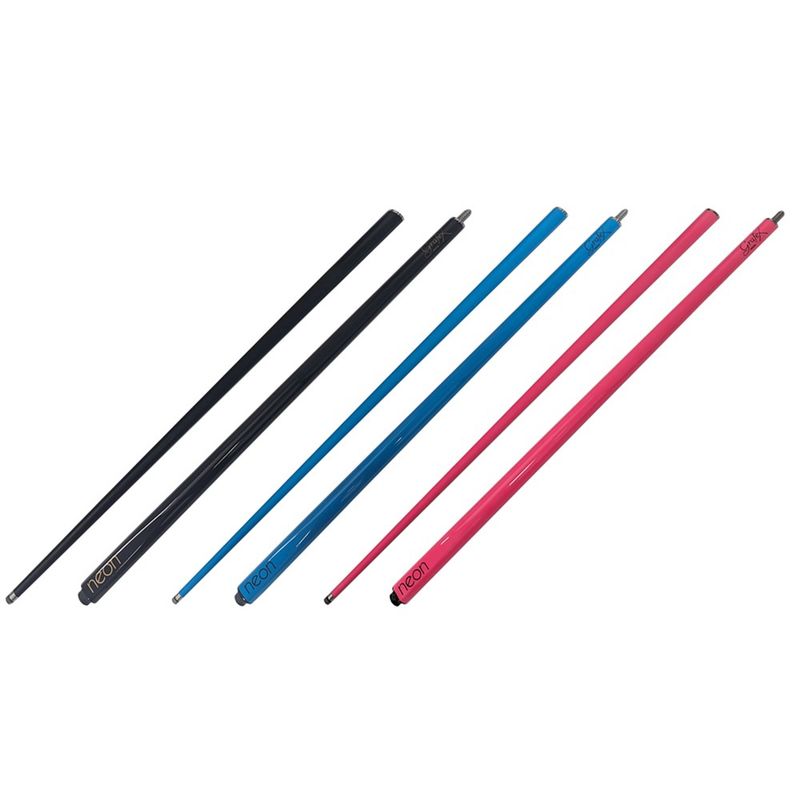 GRAFEX 2 PIECE NEON JUNIOR CUE - 52" 9MM TIP