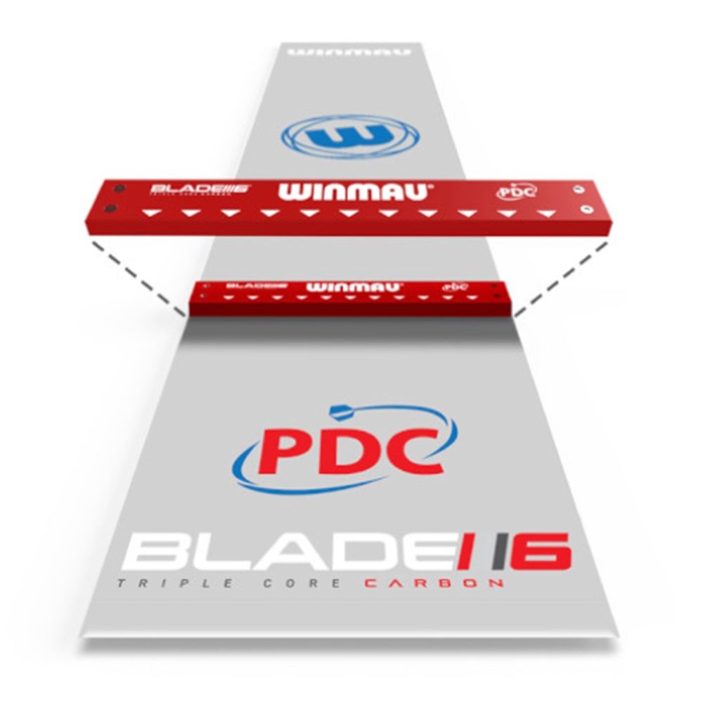 DART MAT - WINMAU - PDC CLEARZONE TRANSPARENT (INTEGRATED OCHE)