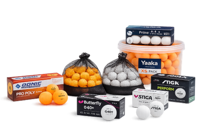 table tennis balls