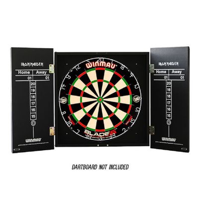 DARTBOARD CABINET - WINMAU - IRON MAIDEN TROOPER