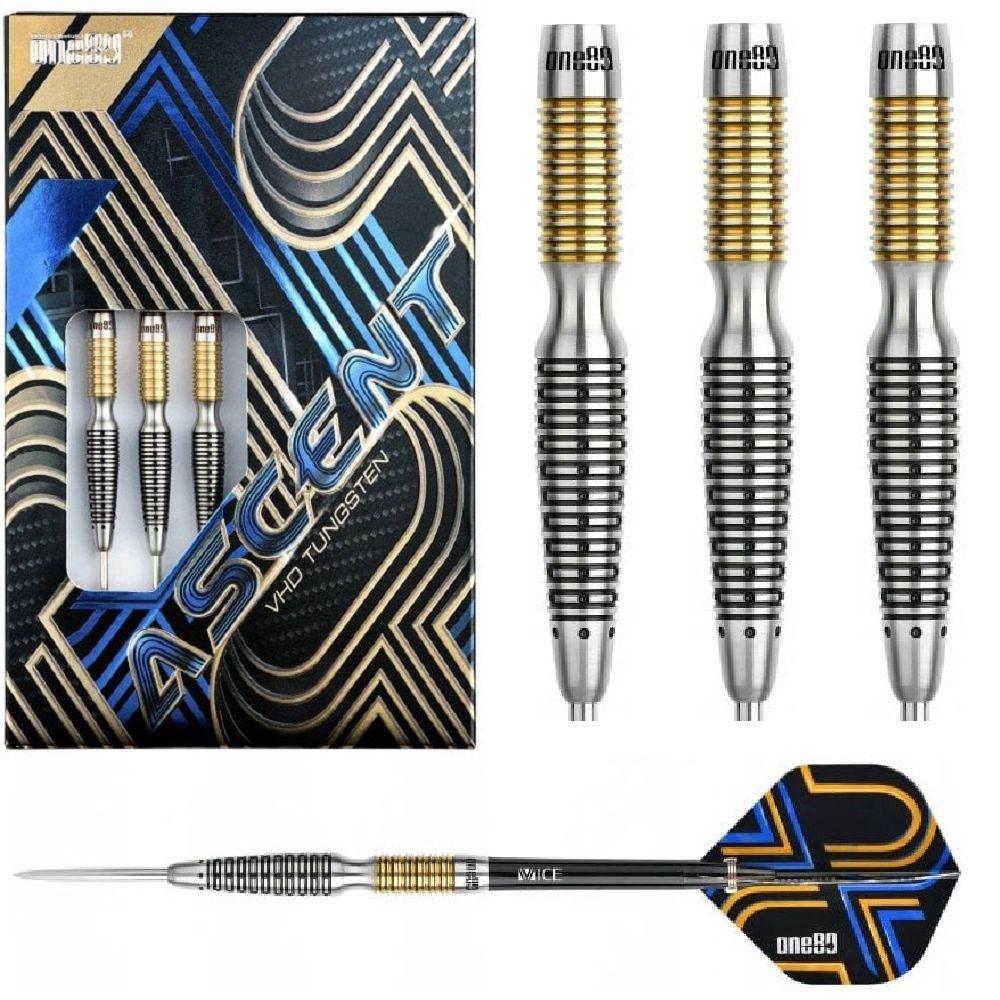 ONE80 TUNGSTEN DART 90% -  ASCENT V3  - 23 &amp; 25GM, WEIGHT: 23GM