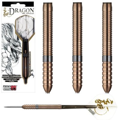 ONE80 FIRE DRAGON 90% TUNGSTEN DARTS – 20, 22, 24, 26GM