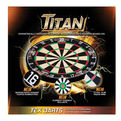 DARTBOARD - TEX TITAN
