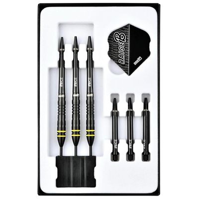 ONE80 RAISE B YELLOW  80% TUNGSTEN DARTS – 21, 23GM