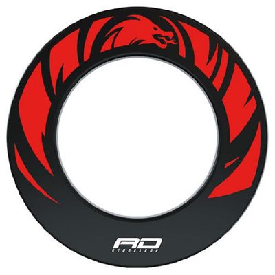 DARTBOARD SURROUND – RED DRAGON