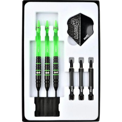 ONE80 RAISE B GREEN 80% TUNGSTEN DARTS – 21, 23GM