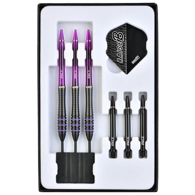 ONE80 RAISE B PURPLE  80% TUNGSTEN DARTS – 21, 23GM