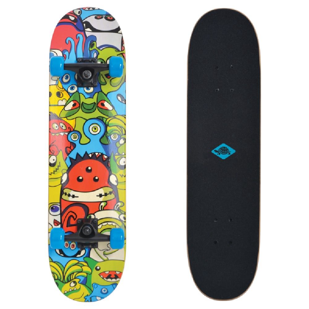 SKATEBOARD – DONIC SCHILDKROT – SLIDER, DESIGN: MONSTERS