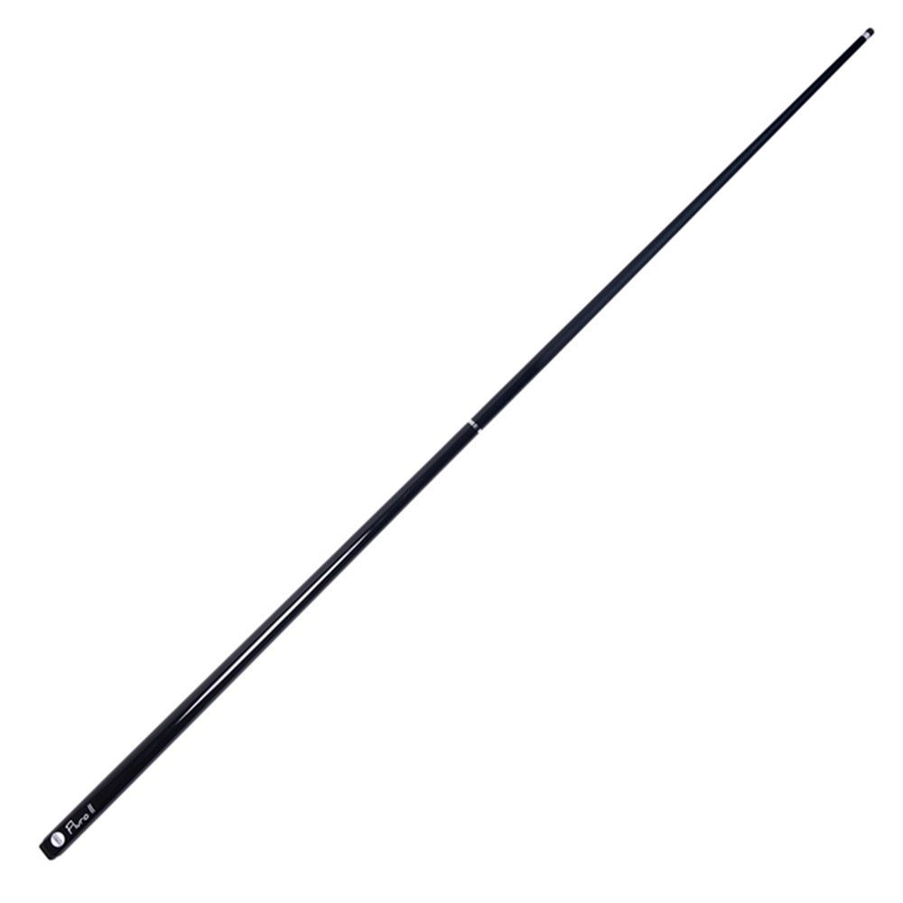 2 PIECE COMPOSITE CUE - FORMULA FLURO II- 57" 10MM TIP, Colour: BLACK