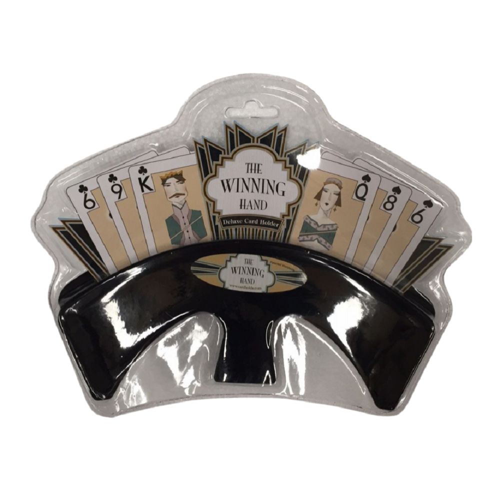 CARD HOLDER - WINNING HAND, Colour: BLACK