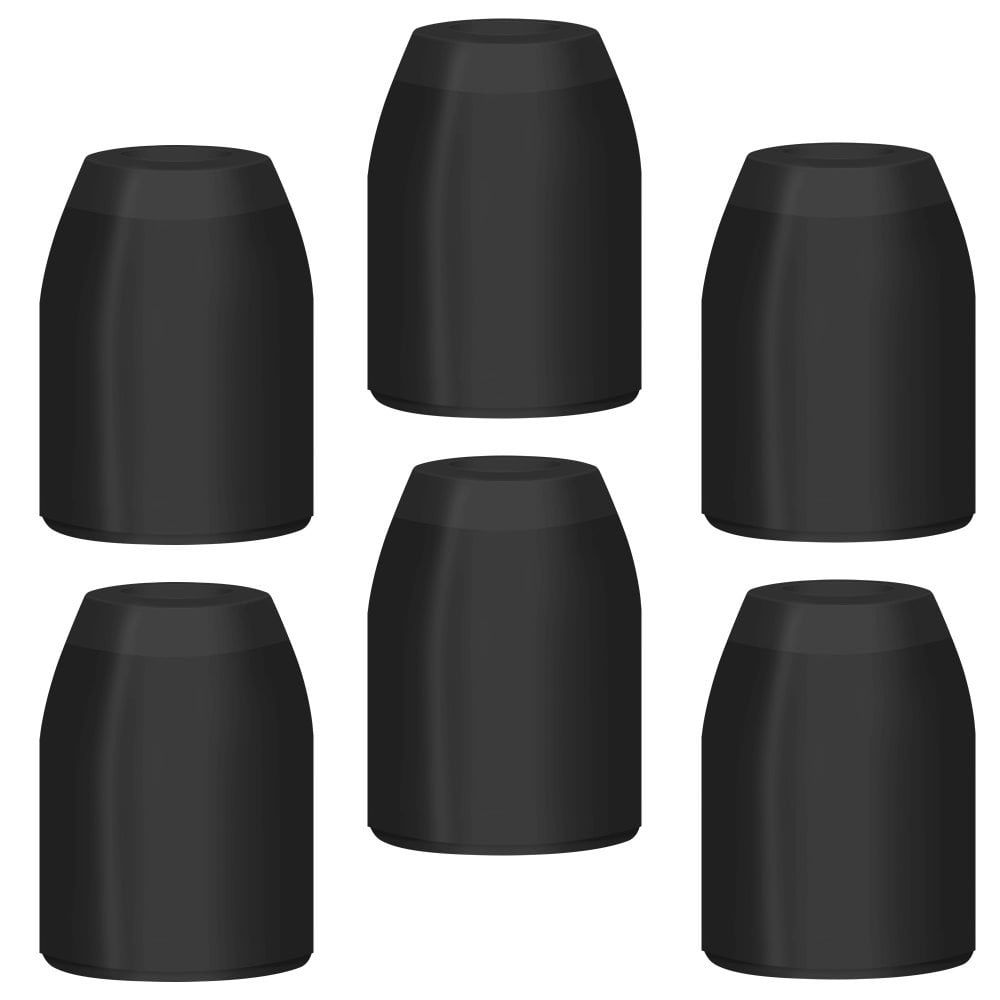 LSTYLE - CHAMPAGNE RINGS - PLASTIC (6 PACK), Colour: BLACK