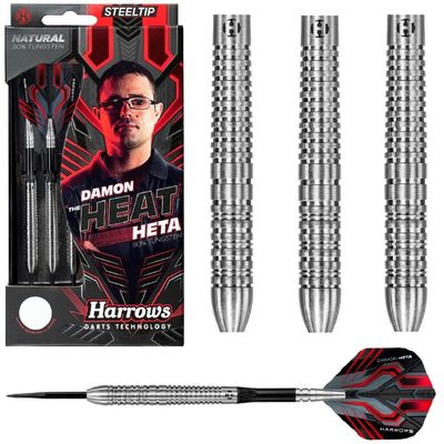 HARROWS DAMON HETA 90% TUNGSTEN DARTS – 21, 23, 25GM