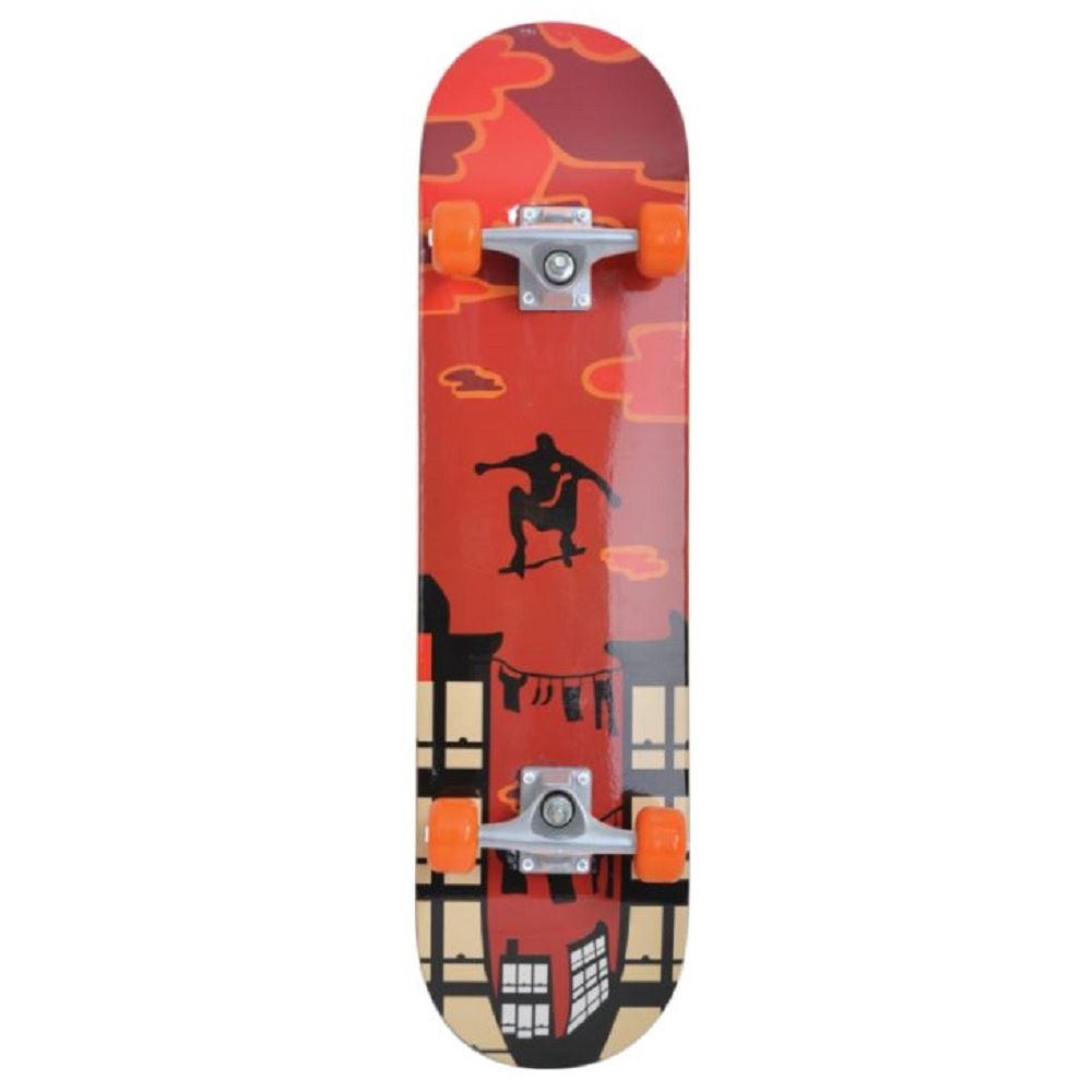 SKATEBOARD - DONIC SCHILDKROT - KICKER, DESIGN: RED PARKOUR