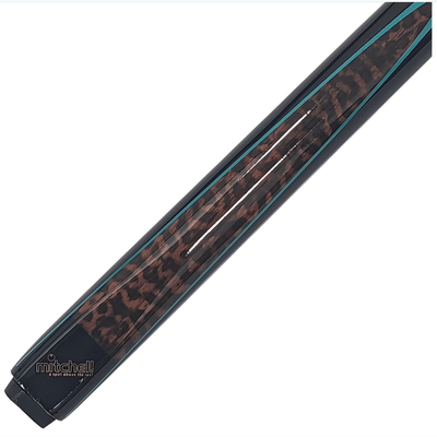2 PIECE ASH CUE -  MITCHELL COBRA DELUXE - 57" 9.5MM TIP