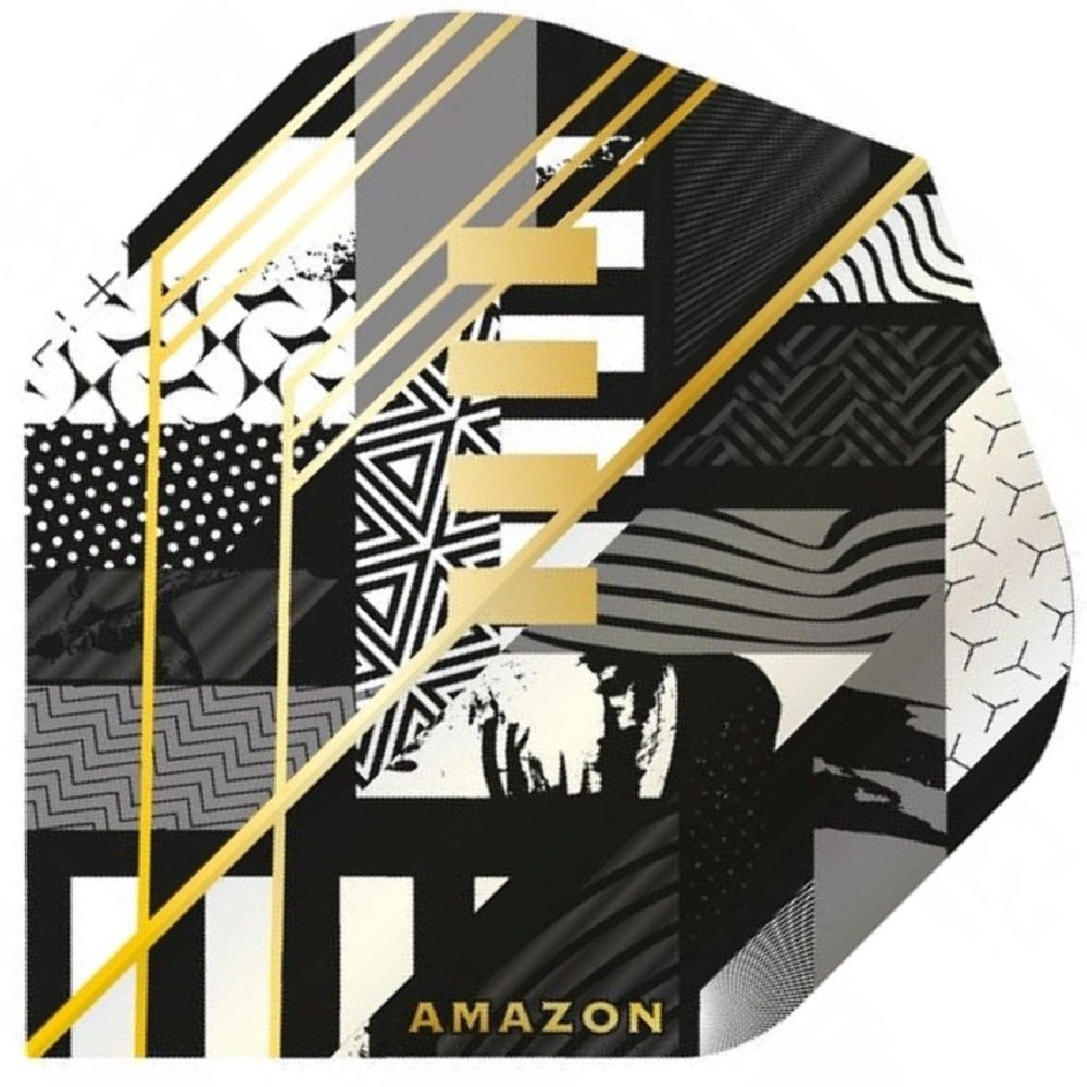 AMAZON ABSTRACT FLIGHTS - STANDARD, Colour: BLACK