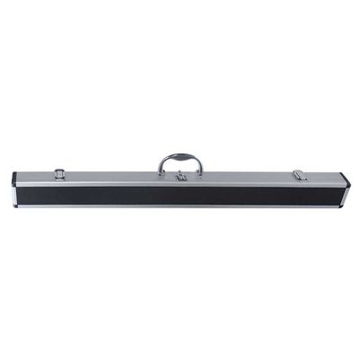 CUE CASE - 2 PIECE - BLACK TOP ALUMINIUM