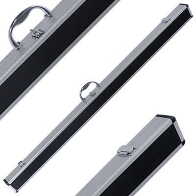 CUE CASE - 3/4 ALUMINIUM BLACK TOP