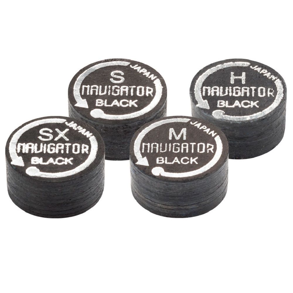 CUE TIPS - NAVIGATOR BLACK