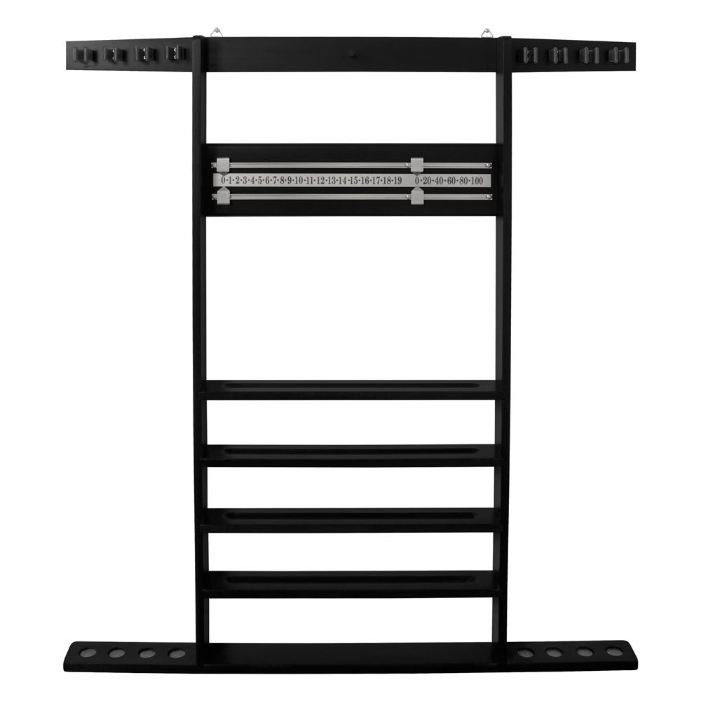 CUE RACK - FORMULA COMBINATION, Colour: BLACK