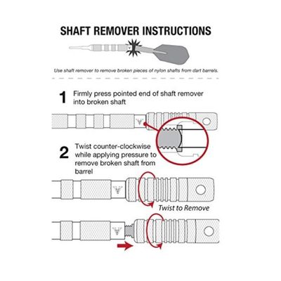 BROKEN DART SHAFT REMOVER TOOL - ELKADART