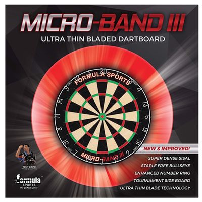DARTBOARD - FORMULA MICROBAND III