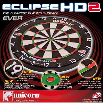 DARTBOARD - UNICORN ECLIPSE HD2
