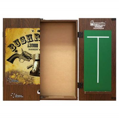 DARTBOARD CABINET  - FORMULA SPORTS - BUSHRANGER