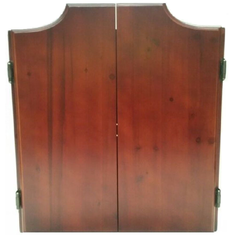 DARTBOARD CABINET - SOLID WOOD, Colour: BROWN