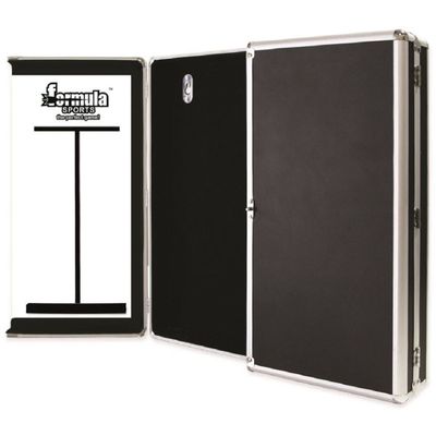 DARTBOARD CABINET - FORMULA SPORTS ALUMINIUM BLACK