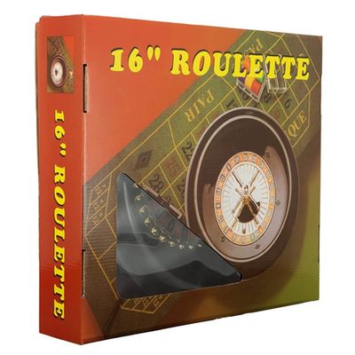 ROULETTE GAME SET - 16" DELUXE