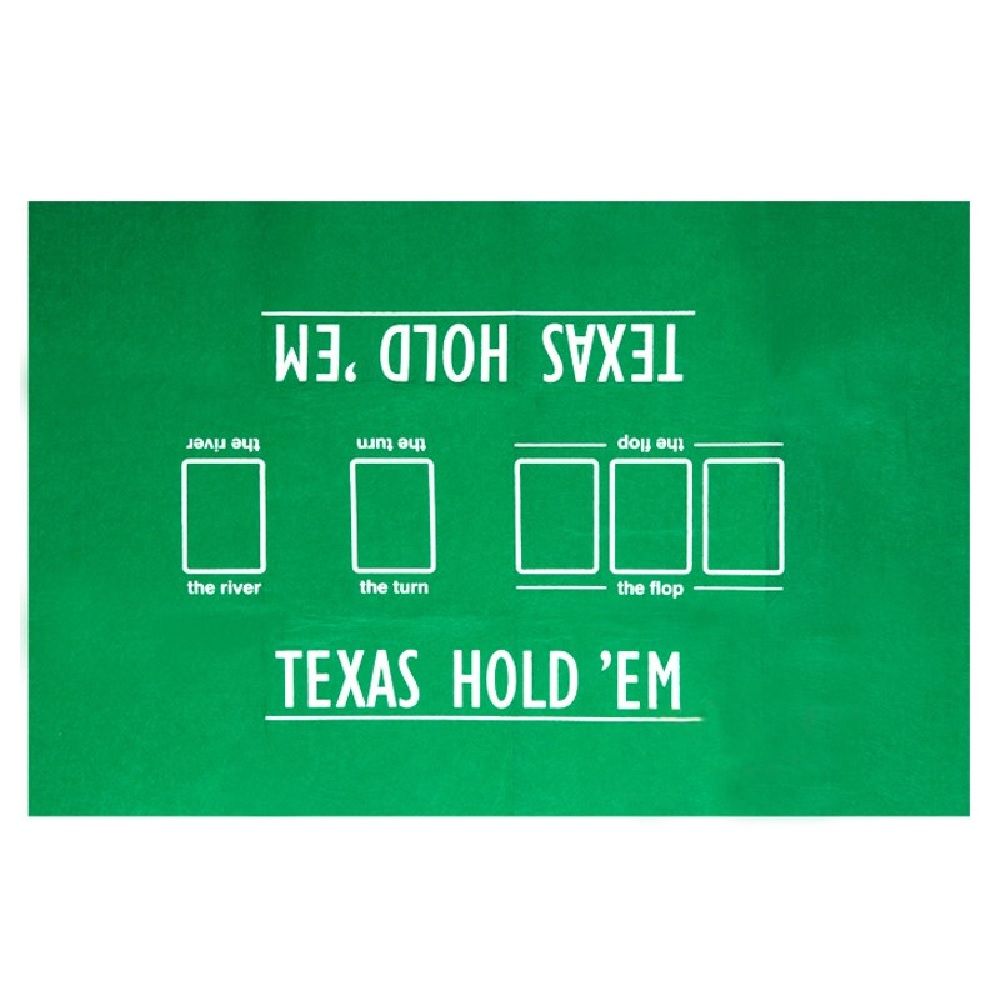 TEXAS HOLD 'EM POKER MAT - 72"