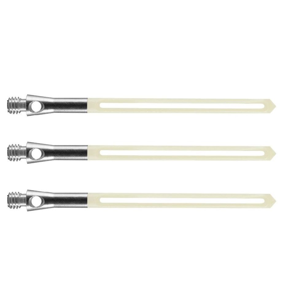 UNICORN SLIK STIK PLUS ALUMINIUM SHAFTS - SHORT, MED/STD, Colour: SILVER/WHITE, LENGTH: SHORT
