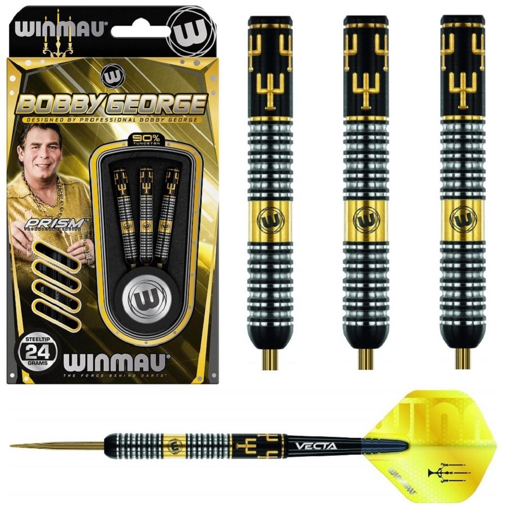 WINMAU TUNGSTEN DART 90% – BOBBY GEORGE 24GM