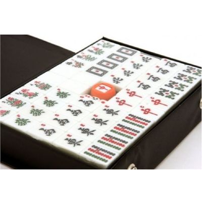 MAHJONG - W/LEATHER CASE
