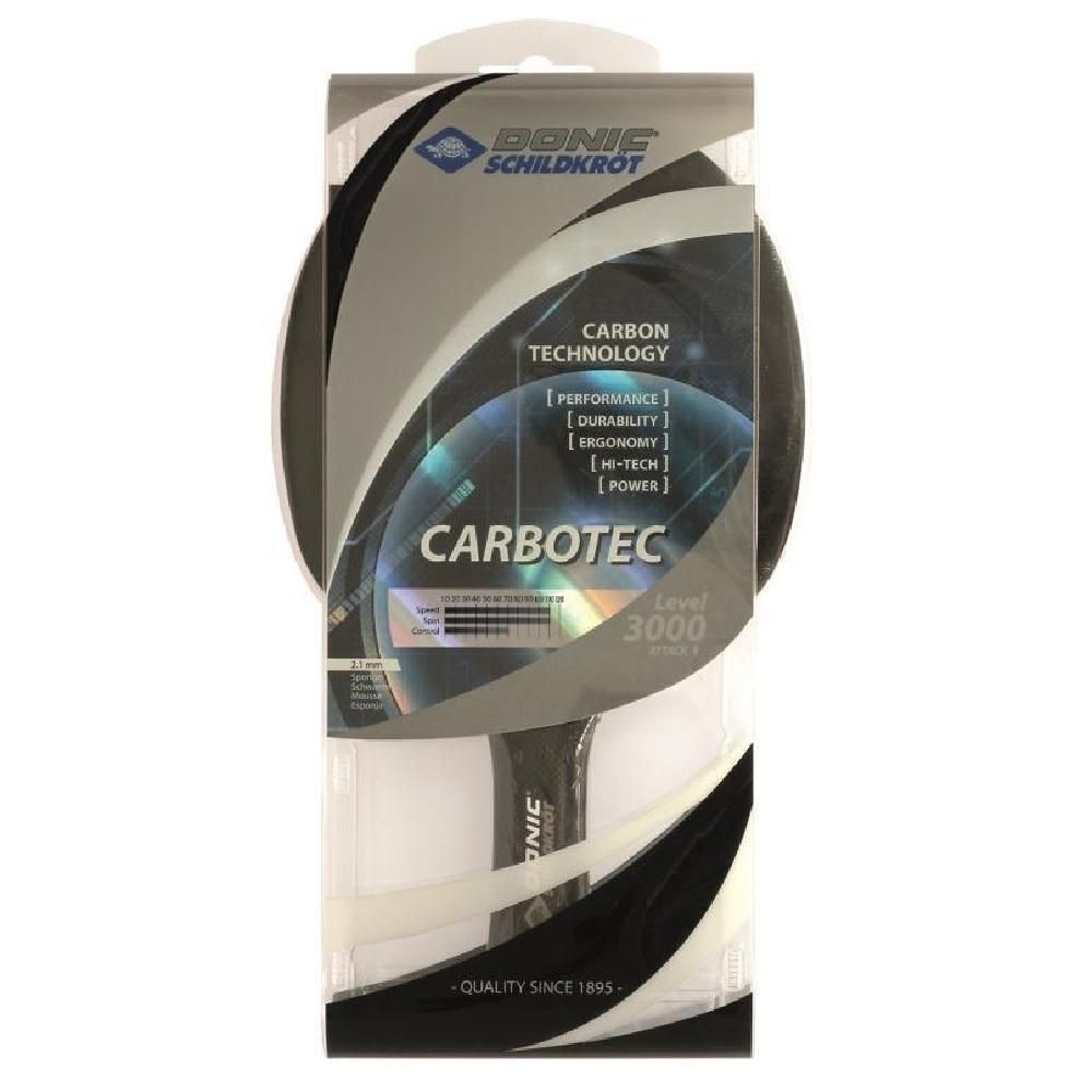 TABLE TENNIS BAT - DONIC SCHILDKROT - CARBOTEC 3000